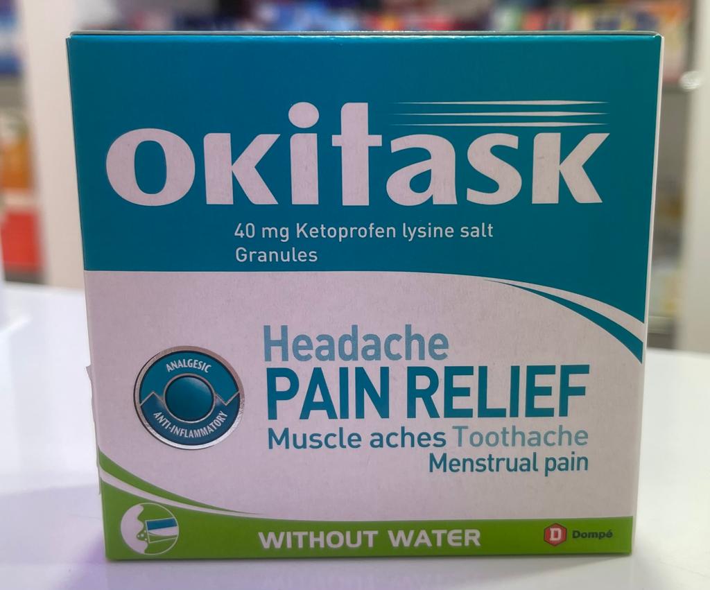 Oki Task Powder Buy Okitask 40Mg Granules at Sharjah, Oriana Pharmacy
